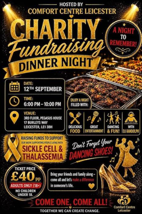 Sickle Cell & Thalassemia Charity fundraising Dinner Sickle Cell & Thalassemia Charity fundraising Dinner