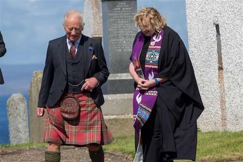 EAGA Gospel Choir Sings at Canisbay Church in Scotland in the Presence of His Majesty King Charles III