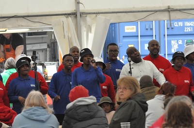 EAGA Choir brings Church to the Melton Mowbray's Food & Drink Festival