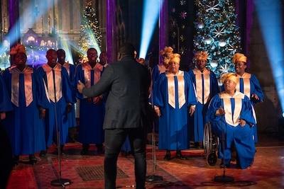 EAGA Gospel Choir will be featured on ITV1 this Christmas Eve