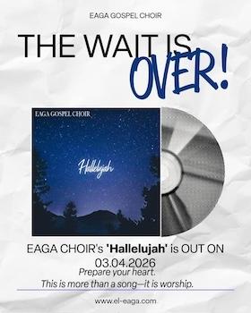 The new single 'Hallelujah' to be release this Easter