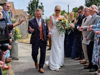 A Privilege to Sing at Sean and Carol's Wedding